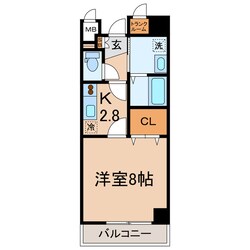 吉野町駅 徒歩4分 3階の物件間取画像